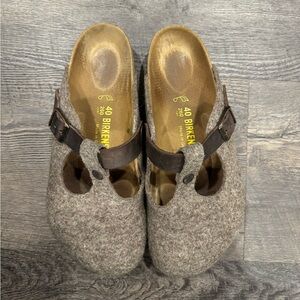 Bikenstock Boston Mary Jane Clog